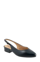 トロッターズ レディース シューズ ヒール Trotters Jessa Slingback Pump Navy ネイビー