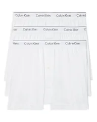 カルバンクライン メンズ アンダーウェア ボクサーパンツ Calvin Klein Traditional Boxers Pack of 3 White ホワイト