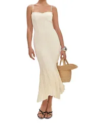 リフォーメーション レディース トップス ワンピース Reformation Aiko Dress Fior Di Latte