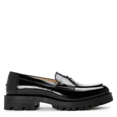 ボス レディース シューズ ブーツ・レインブーツ ローファー Boss Helen Mocassin Crnk 10257658 0 Loafers Womens Black ブラック