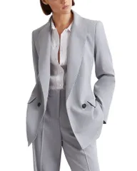 マレーラ レディース アウター ジャケット・ブルゾン ブレザー Marella Mllcanzone Double Breasted Blazer Melange Light Grey グレーのサムネイル