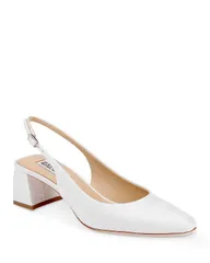 バッジェリーミシュカ レディース シューズ パンプス Badgley Mischka Womens Oaklee Slingback Pumps Ivory Silk アイボリー