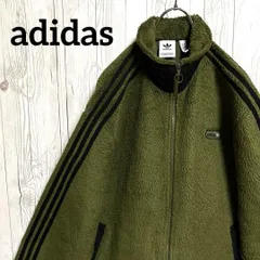 adidas アディダス フルジップアップフリース ジャケット ジャージ　カジュアル ストリート