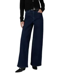 ジョーズジーンズ レディース ボトムス デニムパンツ ワイドレッグ プチ Joes Jeans The Mia Petite Wide Leg High Rise Jeans in Cinema