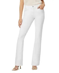 ジョーズジーンズ レディース ボトムス デニムパンツ ブーツカット プチ ブーツ Joes Jeans The Provocateur Petite Mid Rise Bootcut Jeans White ホワイト