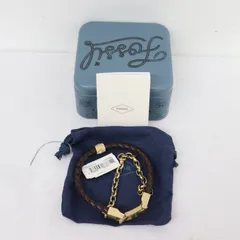 【新品・未使用】FOSSIL フォッシル アクセサリー メンズ ブレスレット JF04555710 即日発送 ラクルファッション館のサムネイル