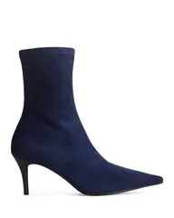 ラグアンドボーン レディース シューズ ブーツ・レインブーツ rag bone Womens Mercer Pointed Boots Navy Suede ネイビーのサムネイル