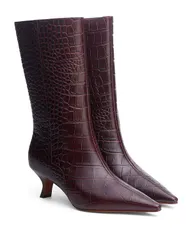 ラグアンドボーン レディース シューズ ブーツ・レインブーツ rag bone Womens Mott Boots Bordeaux Crocのサムネイル