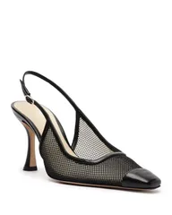 アレクサンドラバードマン レディース シューズ パンプス Alexandre Birman Womens Olivia Slingback Pumps Black ブラックのサムネイル