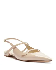 アレクサンドラバードマン レディース シューズ パンプス Alexandre Birman Womens Tita Pointed Toe Slingback Flatsemolinaのサムネイル