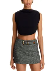 エーエルシー レディース トップス タンクトップ ALC Mae Crop Tank Black ブラック