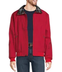 エルエルビーン メンズ アウター ジャケット・ブルゾン ジャケット LLBean Warm Up Jacket Dark Red レッド