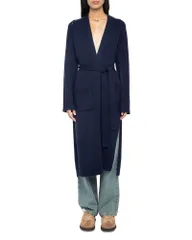 ザディグ エ ヴォルテール レディース アウター カーディガン ウール Zadig Voltaire Salonny Wool Cashmere Long Cardigan Encreのサムネイル