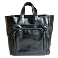 【美品】BALLY カーフスキン 2way トートバッグ オールレザー ブラック 美品】BALLY カーフスキン 2way トートバッグ オールレザー ブラック
