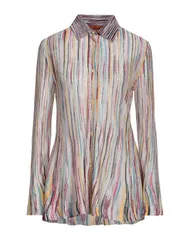 ミッソーニ レディース トップス シャツ MISSONI ストライプ柄シャツ Yellow イエロー