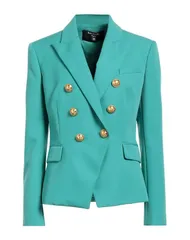 バルマン レディースーツ ブレザー BALMAIN テーラードジャケット Turquoise Blue ブルーのサムネイル