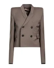 リックオウエンス レディースーツ ブレザー RICK OWENS テーラードジャケット Taupe トープのサムネイル