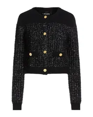 カール ラガーフェルド レディース ニット カーディガン KARLAGERFELD カーディガン Black ブラックのサムネイル