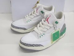 ★5992☆NIKE ナイキ CK9246-136 WMNS AIR JORDAN 3 RETRO LUCKY GREEN スニーカー　未使用美品　ウィメンズ28㎝