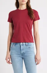 フレーム レディース トップス Tシャツ FRAME The Baby Tee Pinotのサムネイル