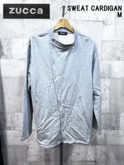 美品 ZUCCA ダブル スウェット ジャケット M メンズ カーディガン ズッカのサムネイル