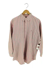 ラルフローレン RALPH LAUREN 90S 香港製 YARMOUTH ストライプ ボタンダウンオックスフォードシャツ メンズ  16 1/2