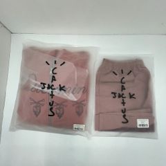 06w19532【未着用中古】 Travis Scott Cactus Jack × Mastermind Skull Zip Up Hoodie L ＆Shorts M セット カクタスジャック【完売品セットアップ】