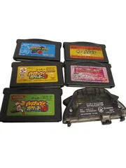 ＧＢＡ　ゲームボーイアドバンス　ソフト　5本　ワイヤレスアダプタ付き