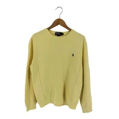 ポロバイラルフローレン Polo by RALPH LAUREN 90-00S 前V ワンポイントロゴ刺繍スウェット メンズ  S