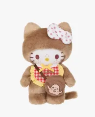 モンチッチ x ハローキティ ギンガムチェック