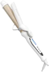 BAYATA コテ 32MM ヘアアイロン カールアイロン シルクプロコテ【瞬間水分蒸発しない・140℃～220℃・マイナスイオン・海外対応】5段階温度調節 全髪質対応 急速立ち上がり 1時間自動オフ 100V-240V海外対応 送料無料