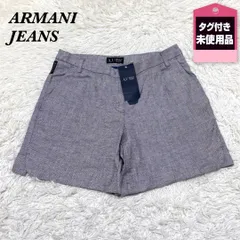 ARMANI JEANS スーツ地 ショートパンツ EU 38 ネイビーブルーのサムネイル