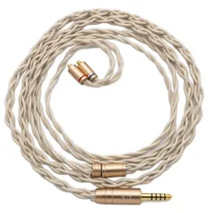 新品 SoundsGood Dooars ドアーズ ハンドメイド リケーブル 銅銀合金 錫メッキ 無酸素銅 OFC 混合線 イヤホン アップグレード ケーブル 交換ケーブル (MMCX-4.4mm)のサムネイル
