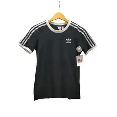 アディダス adidas 21SS ADICOLOR CLASSICS THREE STRIPES T-SHIRT  アディカラー 3ストライプ S/S Tシャツ ピチT レディース import：M 