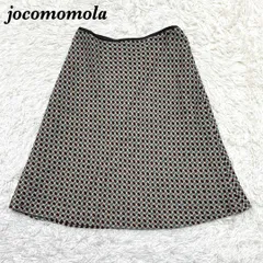 jocomomola ひざ上丈スカート 40 ブラウン