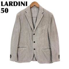 美品 LARDINI リネン100% 迷彩 ブルー テーラードジャケット 2B - メルカリ