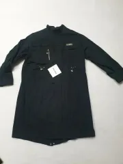 Fine the 黒色 ロング マウンテンパーカー フリーサイズ