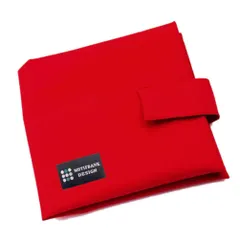 【ハンドメイド】 携帯用ボックスティッシュケース はっ水・防水生地 mcz1137 全10カラー (赤)