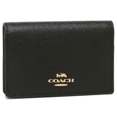 [コーチ] アウトレット カードケース 名刺入れ ブラック レディース 87731 IMBLK [並行輸入品]
