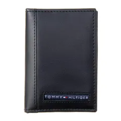 [トミーヒルフィガー] 名刺入れ メンズ 31TL20X026 001 ブラック [並行輸入品]