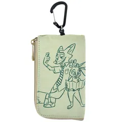 ズートピア ディズニー ニック ジュディパスケース キーケース カードケース リール キーフック カラビナ 小さい 定期入れ