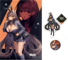 【中古】グッズセット ノワール グッズセット 「勝利の女神：NIKKE BLACK COLLECTION by ZOZOTOWN」