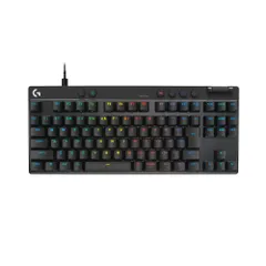 【Amazon.co.jp限定】 Logicool G ラピッドトリガー PRO X TKL RAPID ゲーミングキーボード アクチュエーションポイント 調整可能 押下圧 35g 日本語配列 G-PKB-TKL-RTBKd 有線 テ [ブラック(1年保証)]