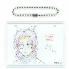 【中古】キーホルダー 胡蝶しのぶ 原画風アクリルチャーム 「鬼滅の刃 柱稽古編×ufotable DINING 第一期」 お楽しみくじ景品