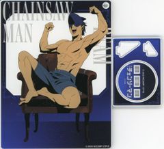 [중고] 아크릴 스탠드 아크릴 패널 빔 [극장판 첸소만 레제편 CHAINSAW MAN PLAZA TheMovie:Reze Arc 신작 트레이딩 스퀘어 아크릴 스탠드]