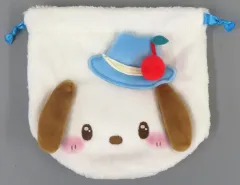【中古】バッグ ポチャッコ スウィートケーキコレクション フェイス巾着 「サンリオキャラクターズ」