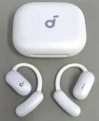【中古】ヘッドフォン Anker Bluetooth 完全ワイヤレスイヤホン Soundcore AeroFit 2 (パールホワイト) [A3874N21]