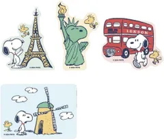 【中古】シール・ステッカー スヌーピー シンボル ステッカー4枚セット 「PEANUTS(SNOOPY)」