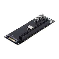 新品 ChenYang Oculink SFF-8611/8612 - PCI-E 4.0 16X PCI Express拡張カードアダプター 外付けグラフィックスカード&SSD用の追加のSATA電源付きのサムネイル