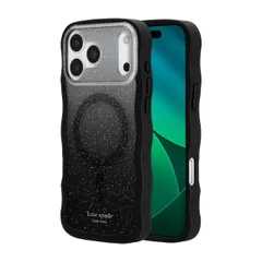 新品 [kate spade new york] iPhone 17 Pro Max用 スマホケース マグセーフ Wavy Case 正規品 ケイトスペード ニューヨーク (Nightfall)